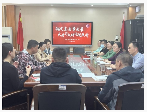 直屬學院黨支部開啟“錨定高質量發展大學習大研討促提升”系列主題黨日活動 直屬學院黨支部開啟“錨定高質量發展大學習大研討促提升”系列主題黨日活動