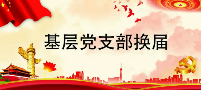 我校圓滿完成黨支部調整及換屆選舉工作