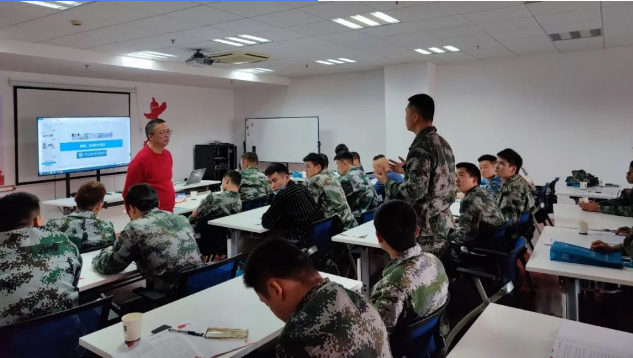 全國首個跨省退役軍人職業技能培訓班在我校順利開班