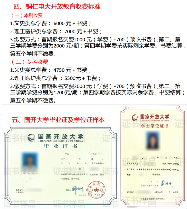 銅仁玉屏開放大學秋季招生簡章