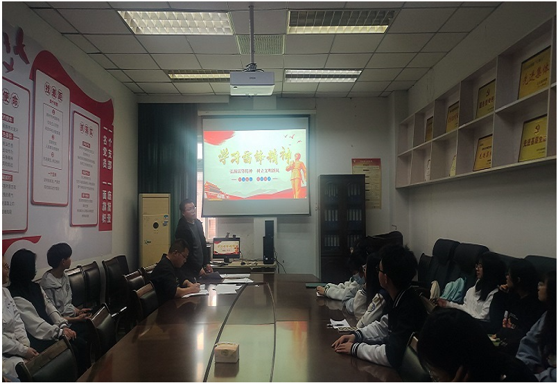 藥學院學生黨支部開展學習雷鋒精神主題教育活動