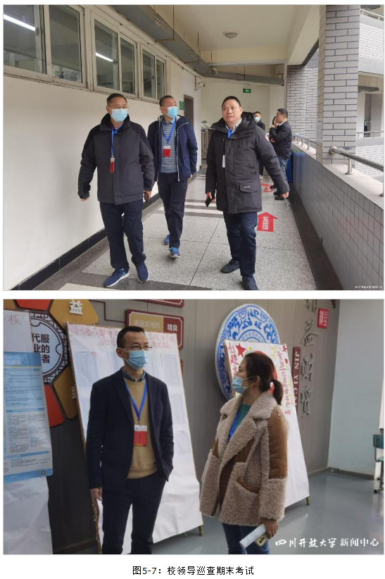 四川開放大學校領導分赴各地巡查期末考試工作 四川開放大學校領導分赴各地巡查期末考試工作