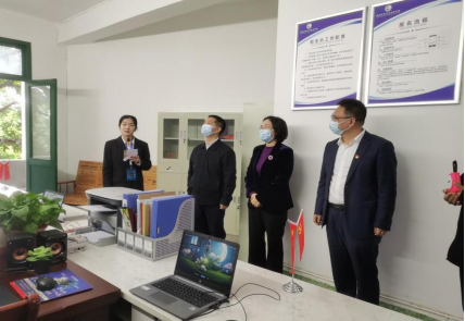 四川開放大學黨委副書記、紀委書記田仁來帶隊赴資陽開放大學開展縣級分校達標工程進校考察工作