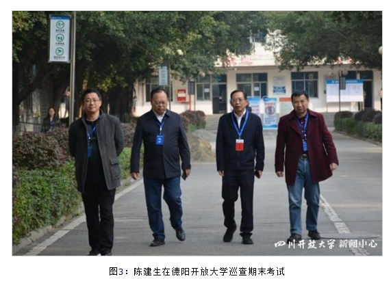 四川開放大學校領導分赴各地巡查期末考試工作 四川開放大學校領導分赴各地巡查期末考試工作
