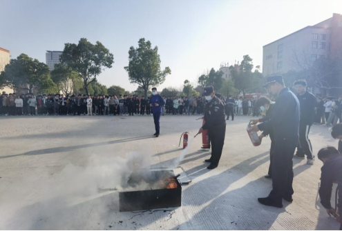 消防演練，防患于未“燃”——宿遷開放大學開展消防安全活動