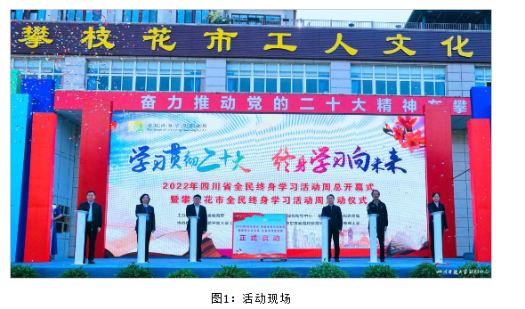 2022年四川省全民終身學習活動周總開幕式在攀枝花隆重舉行