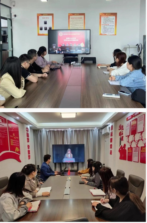 直屬學院新生和老生代表在全省開放教育2022年春季學期新生開學典禮上發言