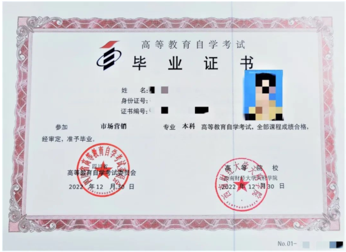 西南財經大學天府學院高等教育自學本科簡章 西南財經大學天府學院高等教育自學本科簡章
