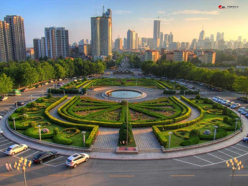 青島大學繼續教育學院校園風光