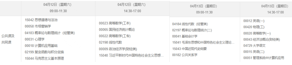 ?2025年4月重慶市自考考試安排