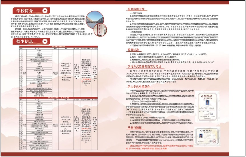 通遼開放大學2026年春季招生簡章